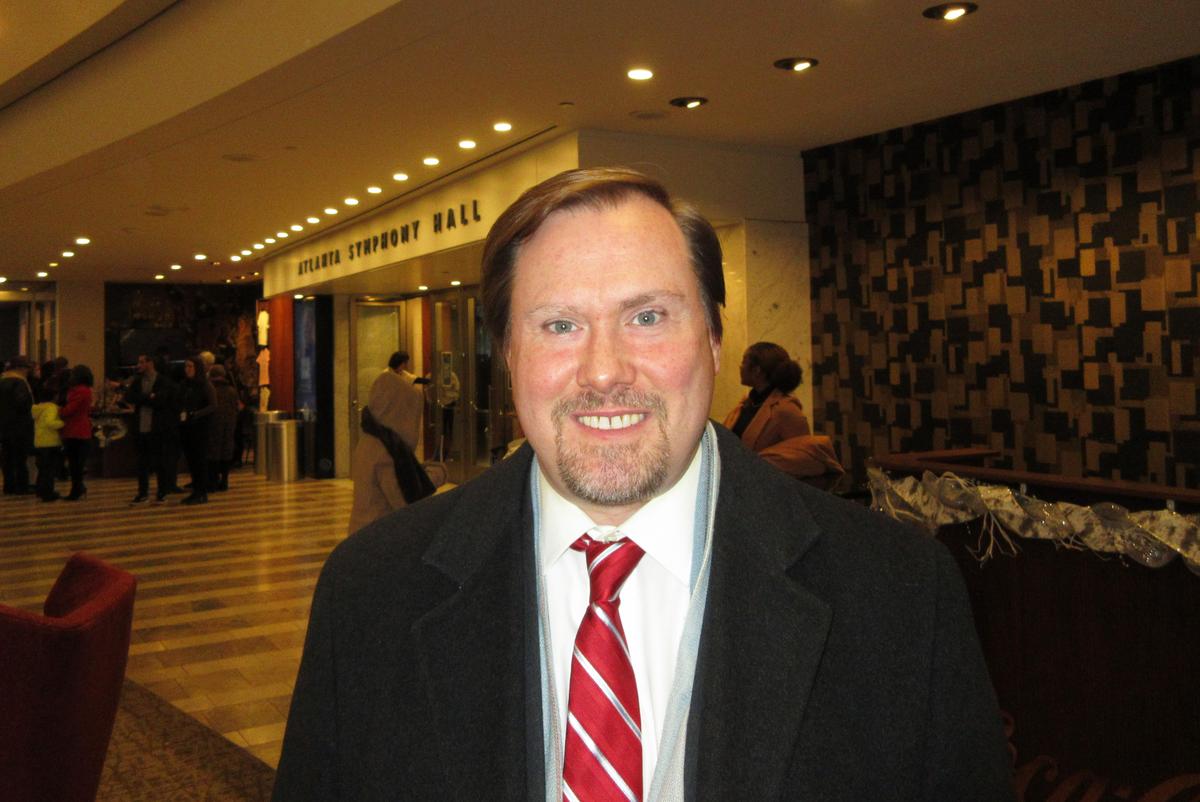 Lisle Cormier saw Shen Yun at the Atlanta Symphony Hall, on Dec. 26, 2022. (Roland Ree/The Epoch Times)