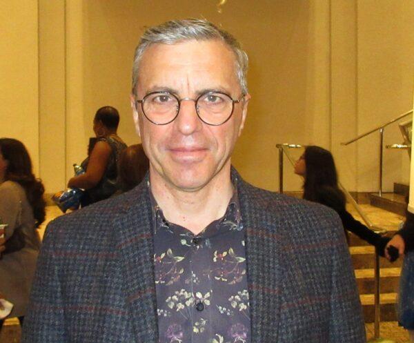 Gaetan Le Divelec at the Dec. 26, 2022, evening performance of Shen Yun Performing Arts at the Atlanta Symphony Hall. (Roland Ree/The Epoch Times)