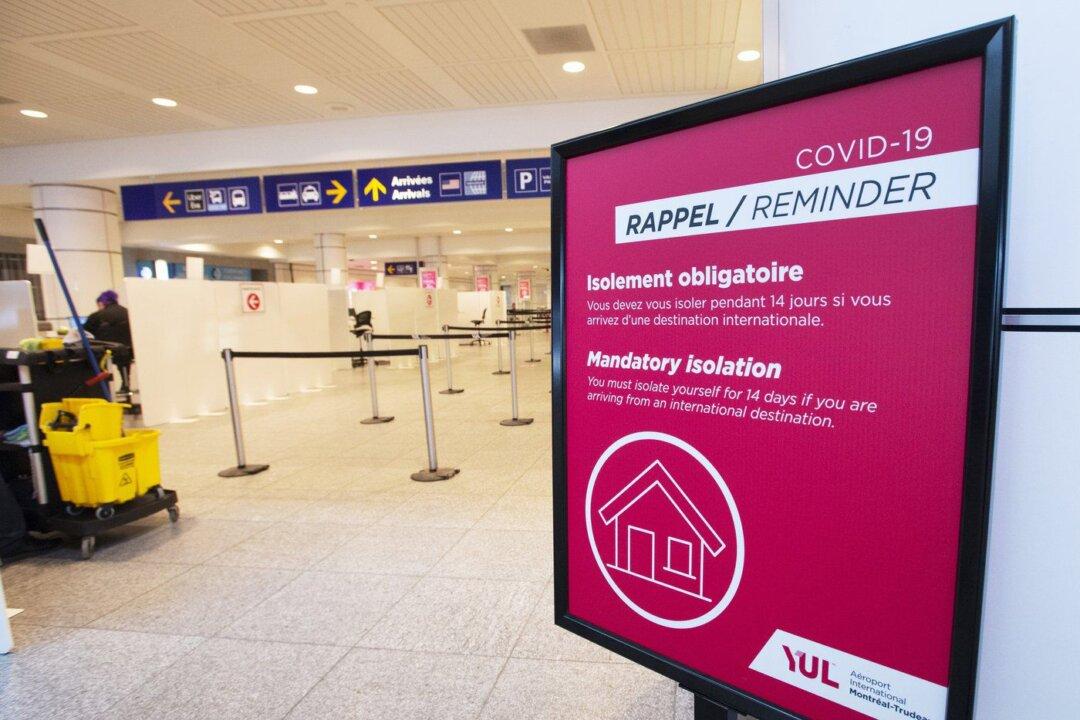 Canadians Fined at Least $15M for Breaking COVID Quarantine Rules in 2022, Data Shows