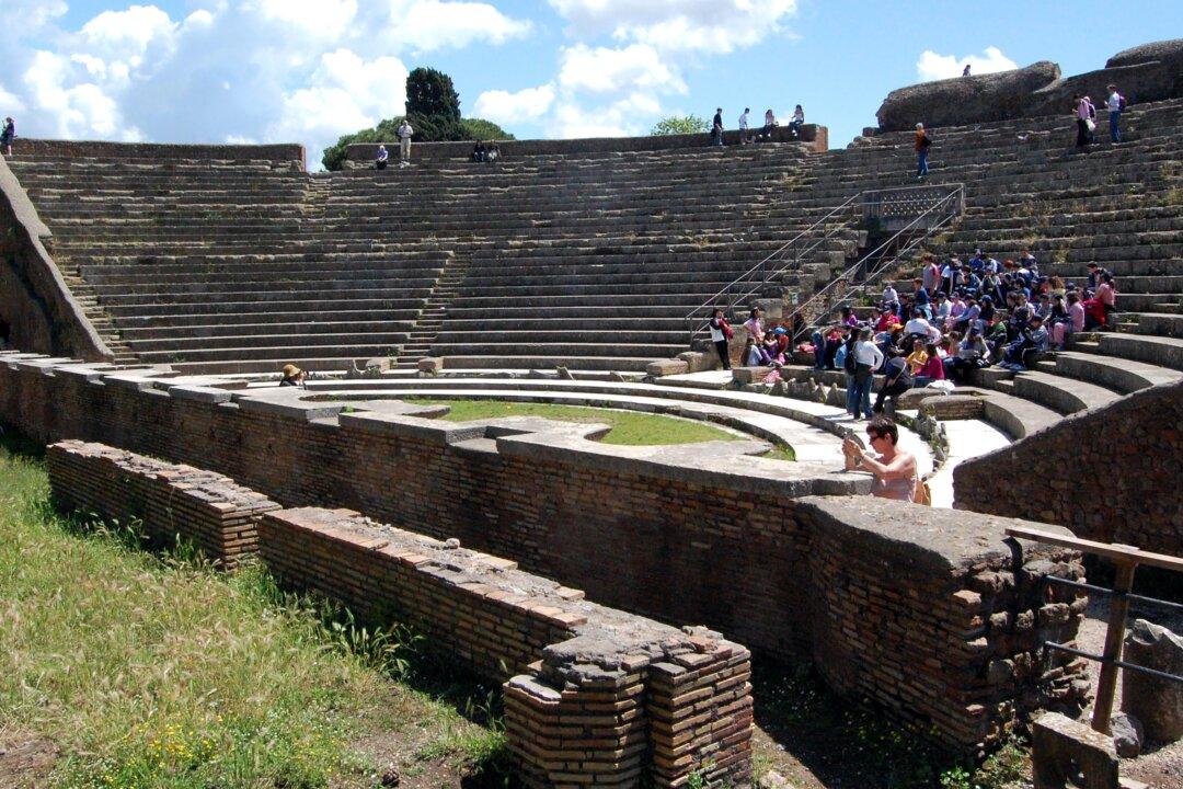 Ruins at the Roman Port of Ostia Antica Rival Pompeii’s