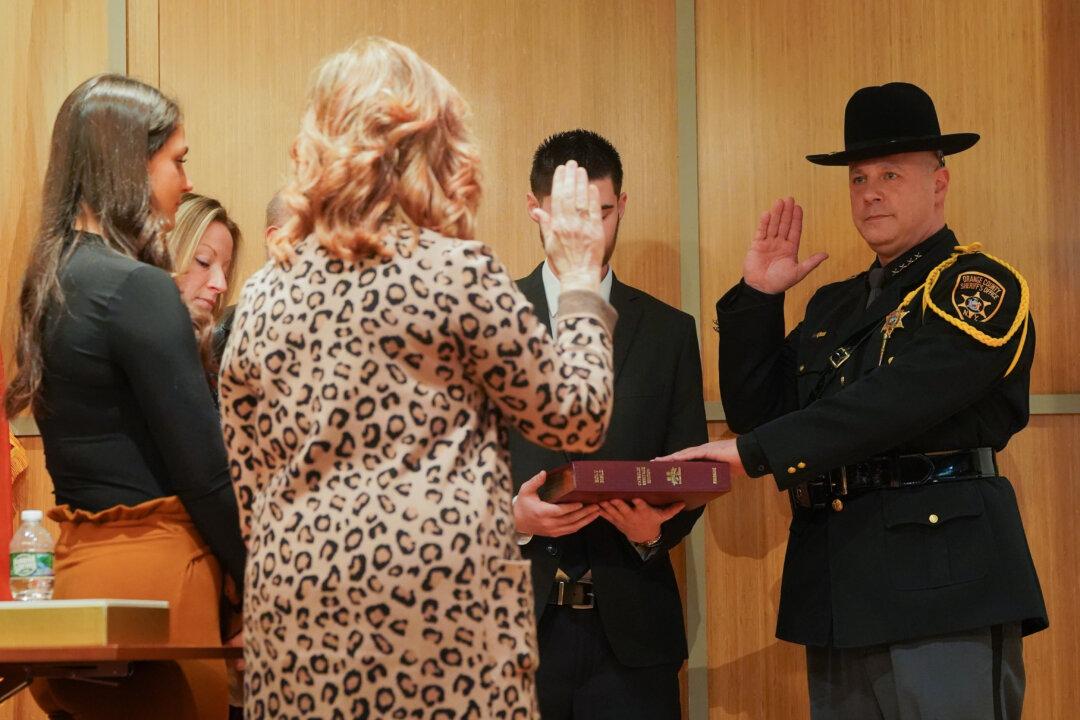 Paul Arteta Sworn In as Sheriff of Orange County, New York