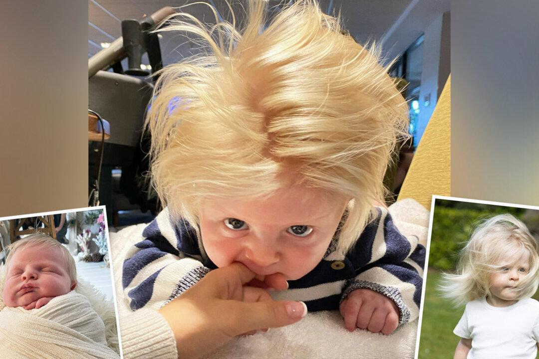 Baby Born With a Full Head of Floppy Blond Hair Goes Viral, Becomes a ‘Little Superstar’