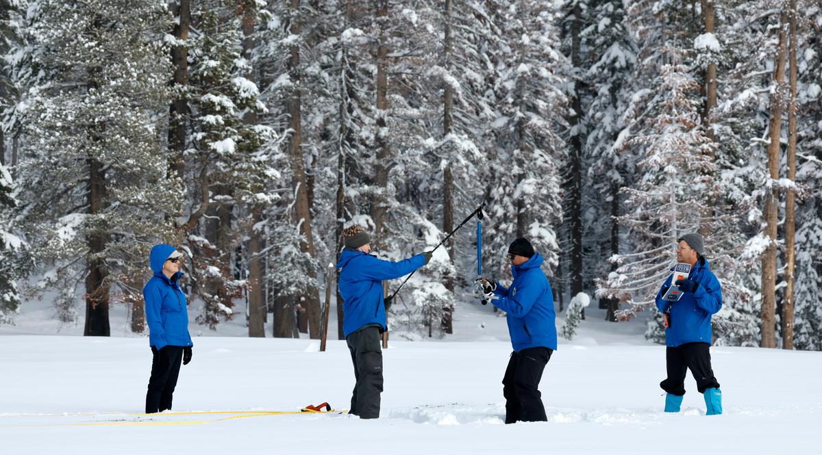California Snowpack Is Highest in 40 Years: Officials