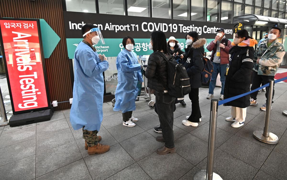 Nearly 80 Percent of COVID-19 Cases Among International Arrivals in South Korea Are From China
