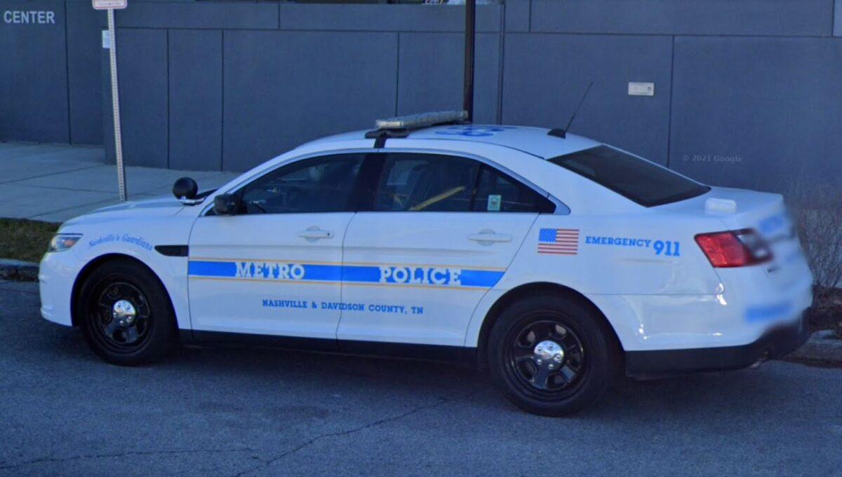 A Metro Nashville Police car in Nashville, Tenn., in January 2021. (Google Maps)