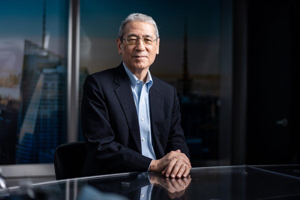 Gordon Chang, China analyst and author of "The Coming Collapse of China," in New York on Jan. 3, 2023. (Samira Bouaou/The Epoch Times)