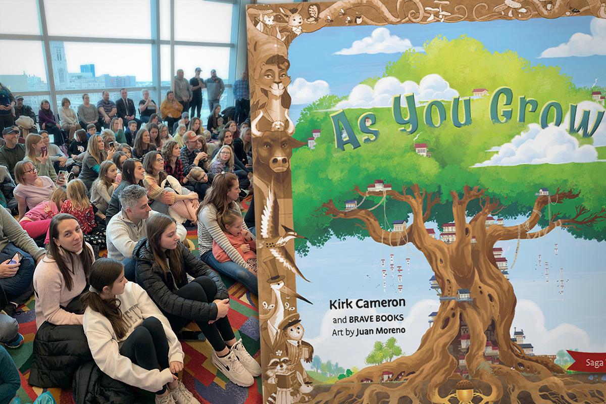 Actor Reads Christian Kids’ Book at Library, Takes Aim at Wokeism: ‘God Gave Children to You, Not Government’