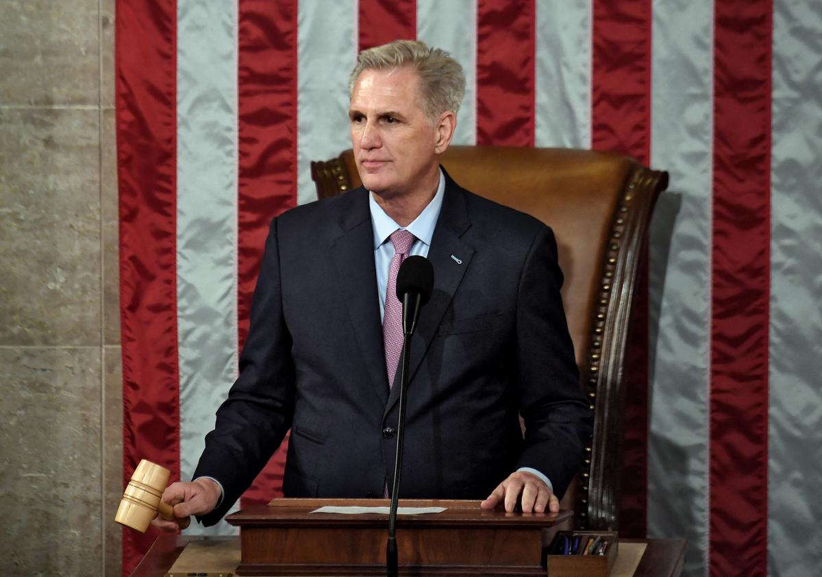 McCarthy Reveals 1st Bill After Being Elected House Speaker