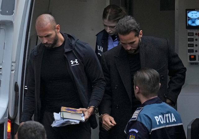 Andrew Tate Appears in Romanian Court to Appeal Extended Detention