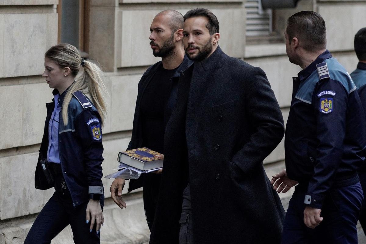 Former Kickboxer Andrew Tate Says Romanian Prosecutors Have No Evidence Against Him