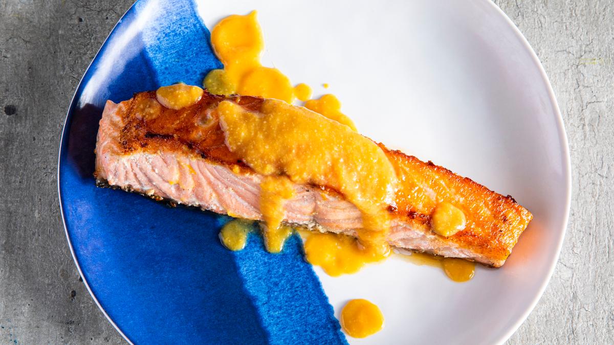 Miso Perfectly Pairs With Sweet Orange and Tender Salmon
