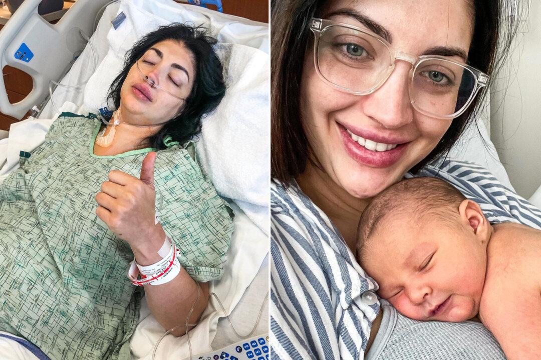 Pregnant Mom With Undetected Tumor Pressing on Her Heart Credits God and Baby With Saving Her Life