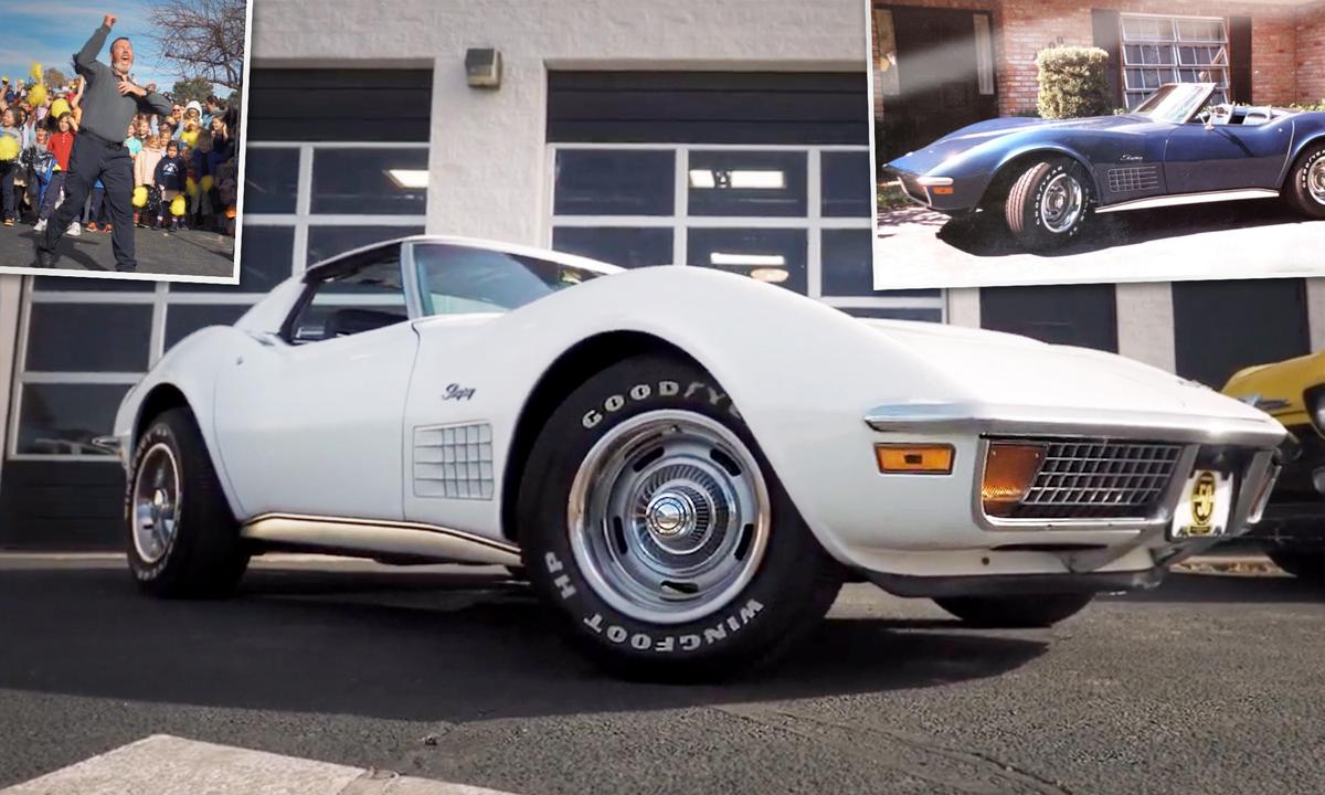 Man Wins a Vintage Corvette–the Same Model His Dad Once Promised Him but Ended Up Selling to Museum