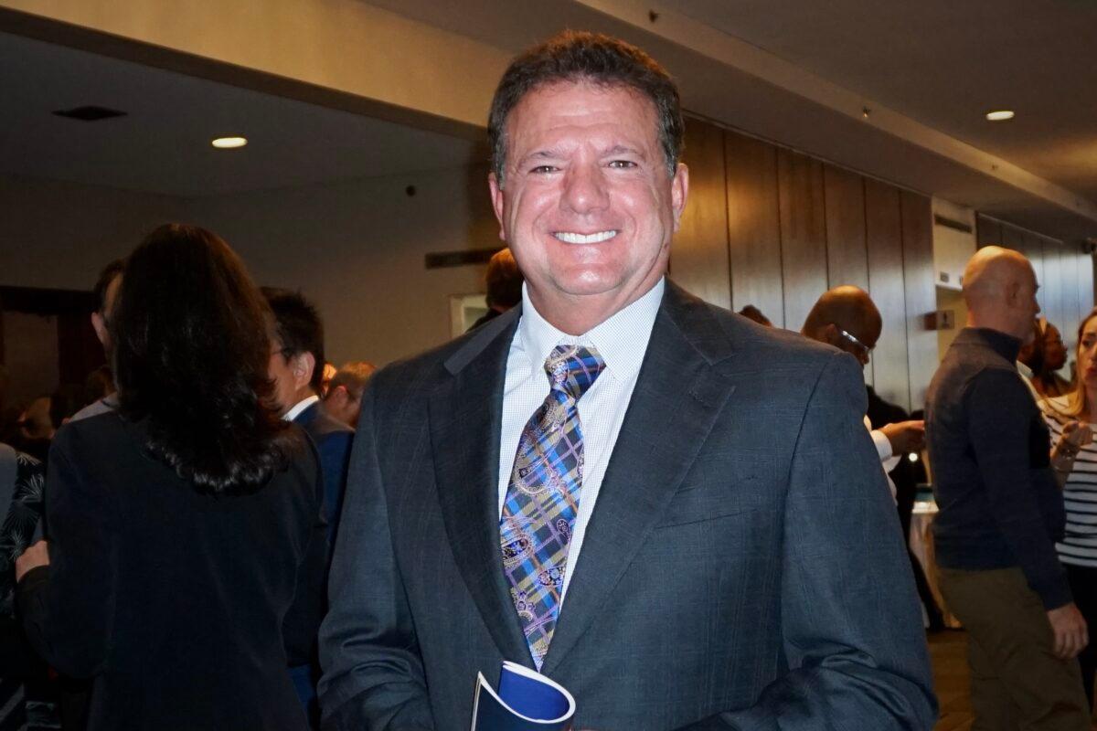 Former television CEO Bob Brillante attended Shen Yun Performing Arts at the Johnny Mercer Theatre at Savannah Civic Center on Jan. 14, 2023. (Nancy Ma/The Epoch Times)