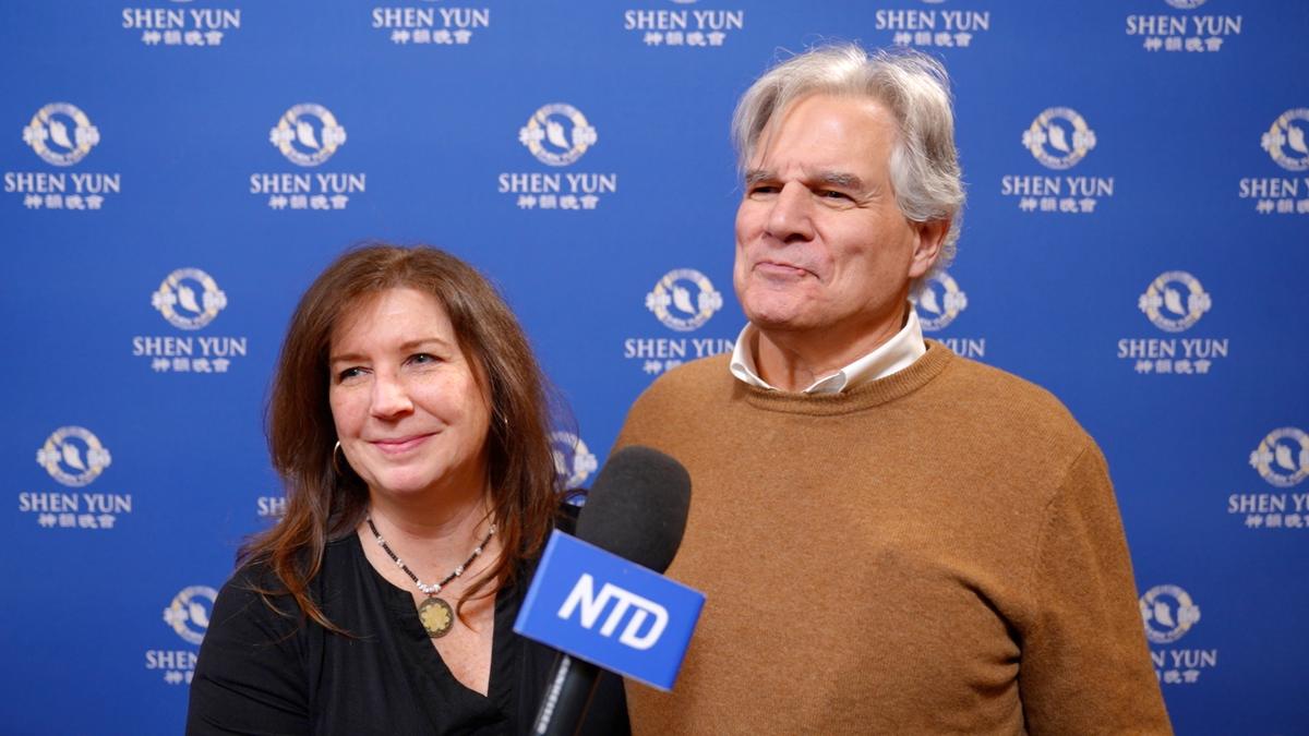 The Coopers enjoyed Shen Yun Performing Arts at The Hanover Theatre on Jan. 14, 2023. (NTD)
