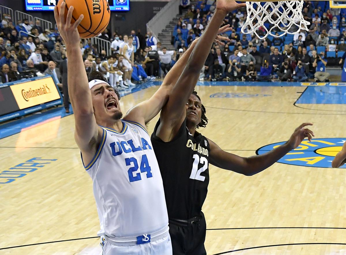 No. 7 UCLA’s Second-Half Charge Dunks Colorado