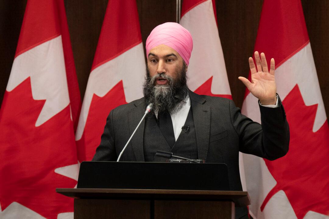Singh Calls on Trudeau to Oppose Health Care ‘Privatization’ by Provinces