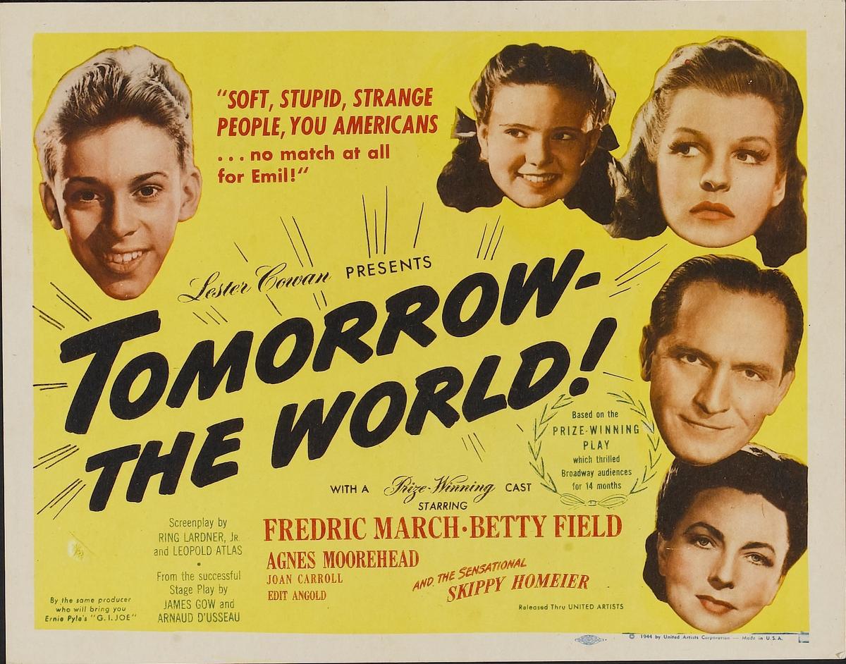 Rewind, Review, and Re-rate: ’Tomorrow, the World!’: Indoctrination Is a Threat, Even Before It Takes Hold