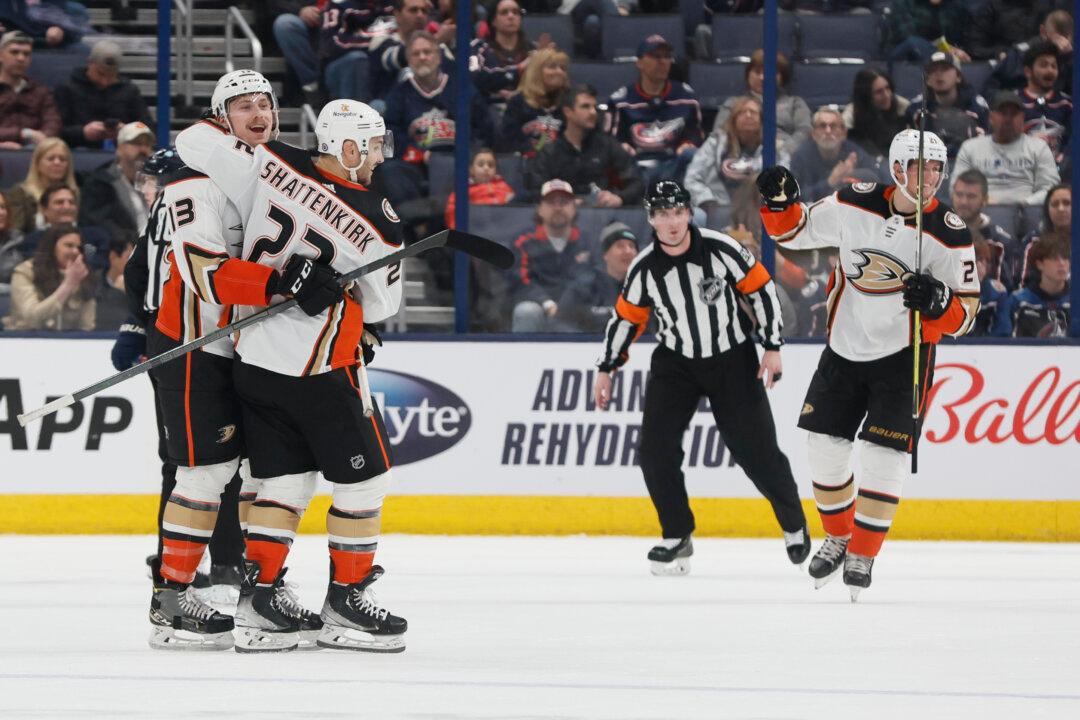 Ducks Overcome 3-Goal Deficit to Beat Blue Jackets 5–3