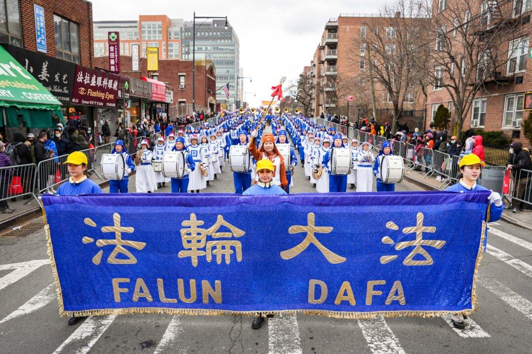 At NYC Lunar New Year Parade, Falun Gong Adherents Have Message for the World