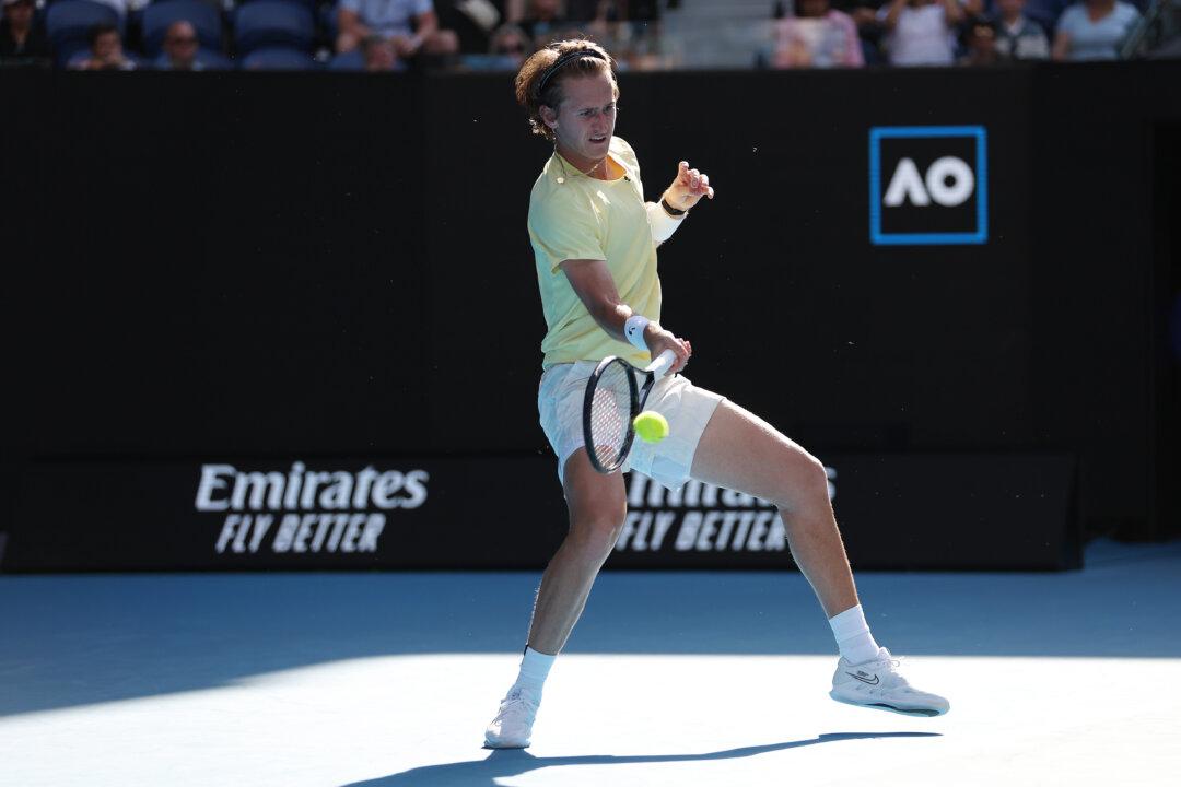 Korda, 1998 Australian Open Champ Petr’s Son, in 1st Slam QF