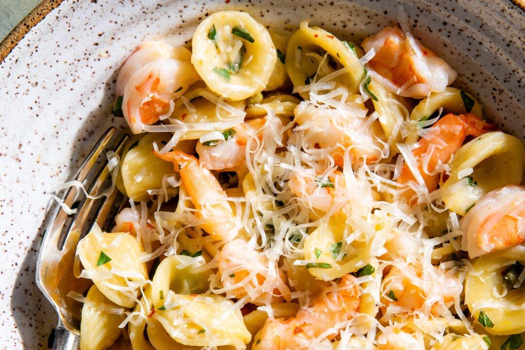 Improve Your Scampi Game With This Lively Mash-Up of 2 Classic Dishes