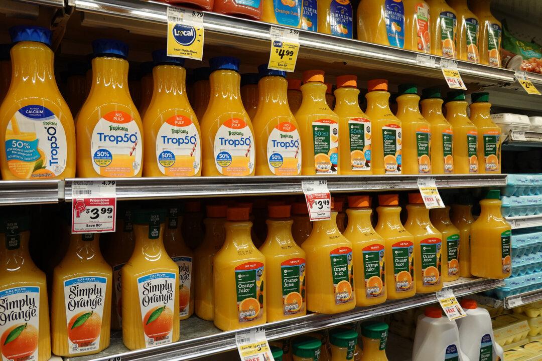 Orange Juice Prices Hit Record Highs Due to Worldwide Shortage