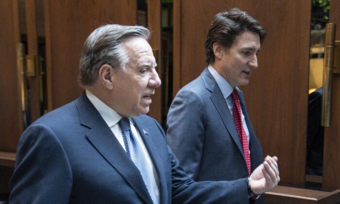 Quebec Premier Pens Op-Ed Calling on Trudeau to Close Roxham Road