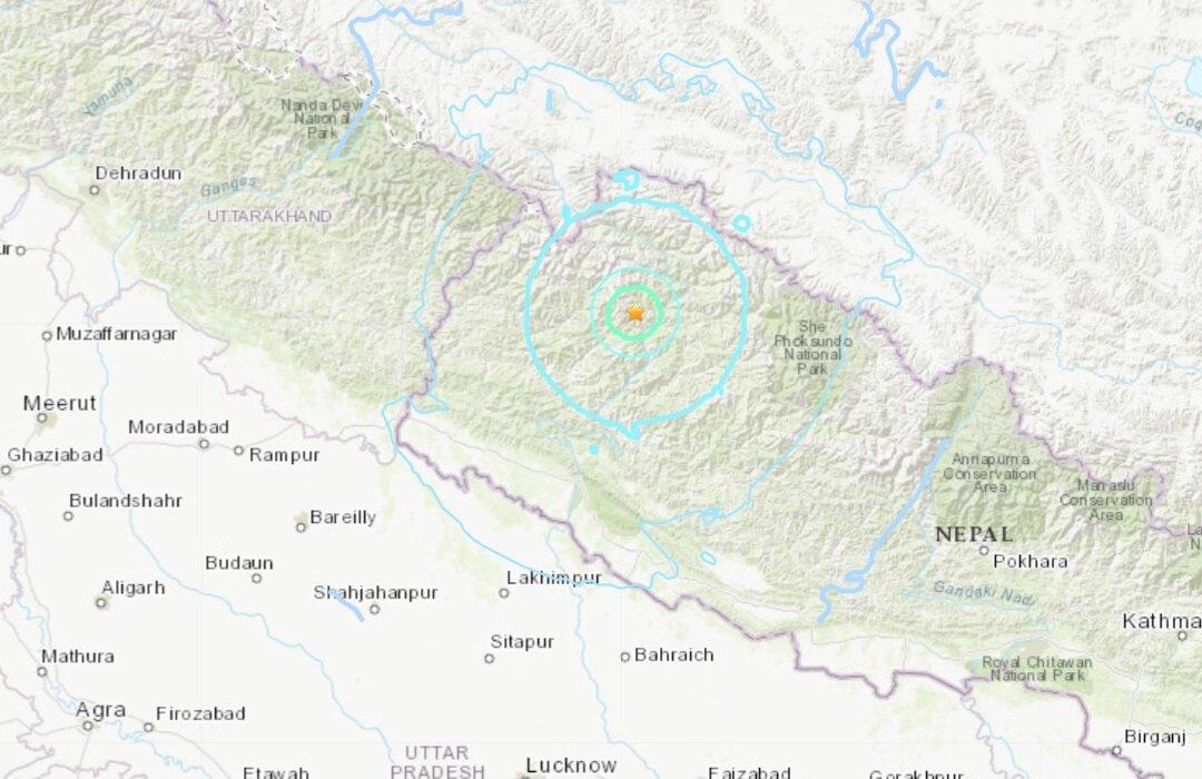Earthquake in Nepal Kills at Least 1, Sends Tremors as Far as New Delhi
