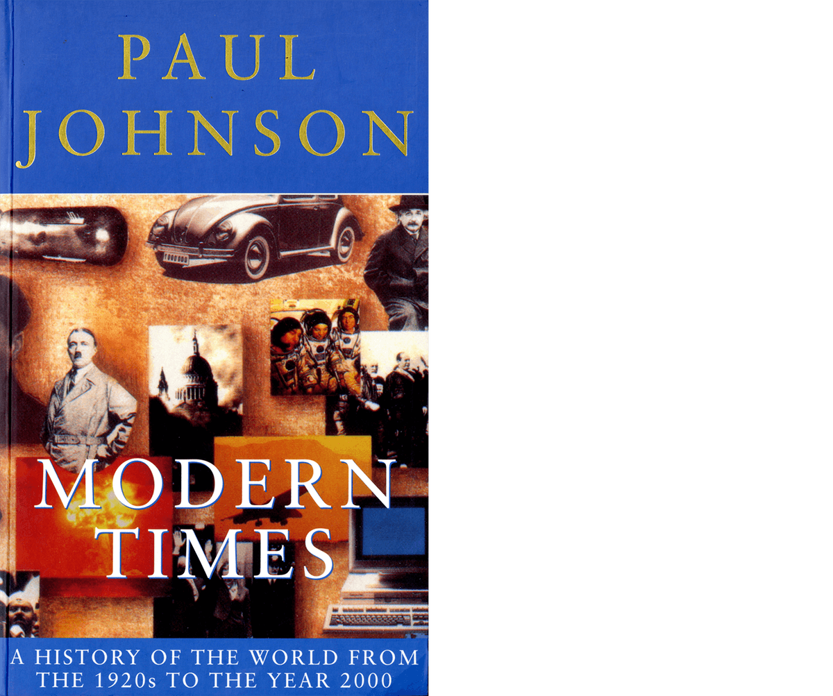 Cover for "Modern Times" by Paul Johnson. (Public Domain)