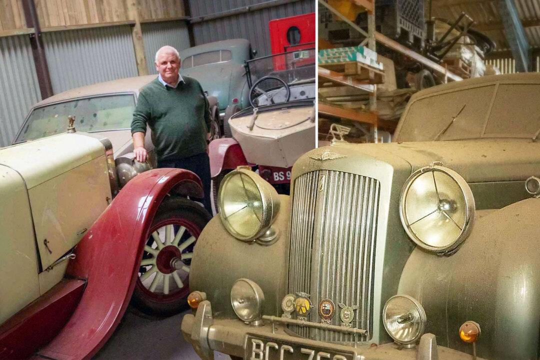 30 Vintage Vehicles Dating Back to 1920s Found Collecting Dust in Barn to Be Sold—2 Rolls-Royces Included