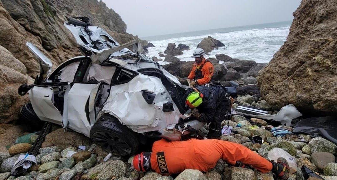 Driver in California Cliff Crash That Injured 4 Is Charged