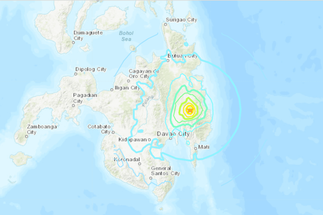 Strong Quake Shakes Southern Philippines, Classes Suspended