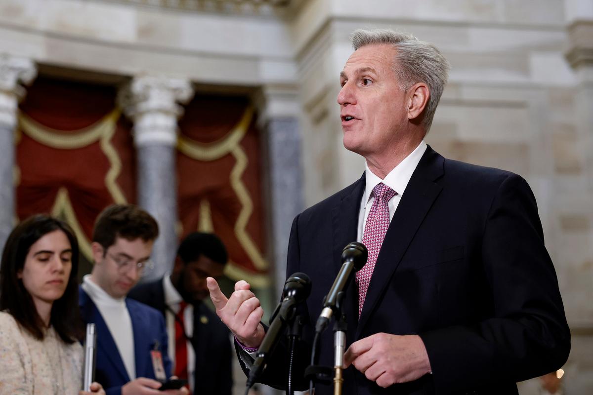 McCarthy Targeted With Ethics Complaint After Handing Over Jan. 6 Footage to Tucker Carlson