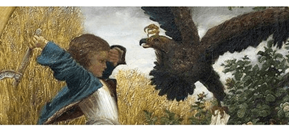 Protective Intentions: ‘A Boy Defending a Baby From an Eagle’