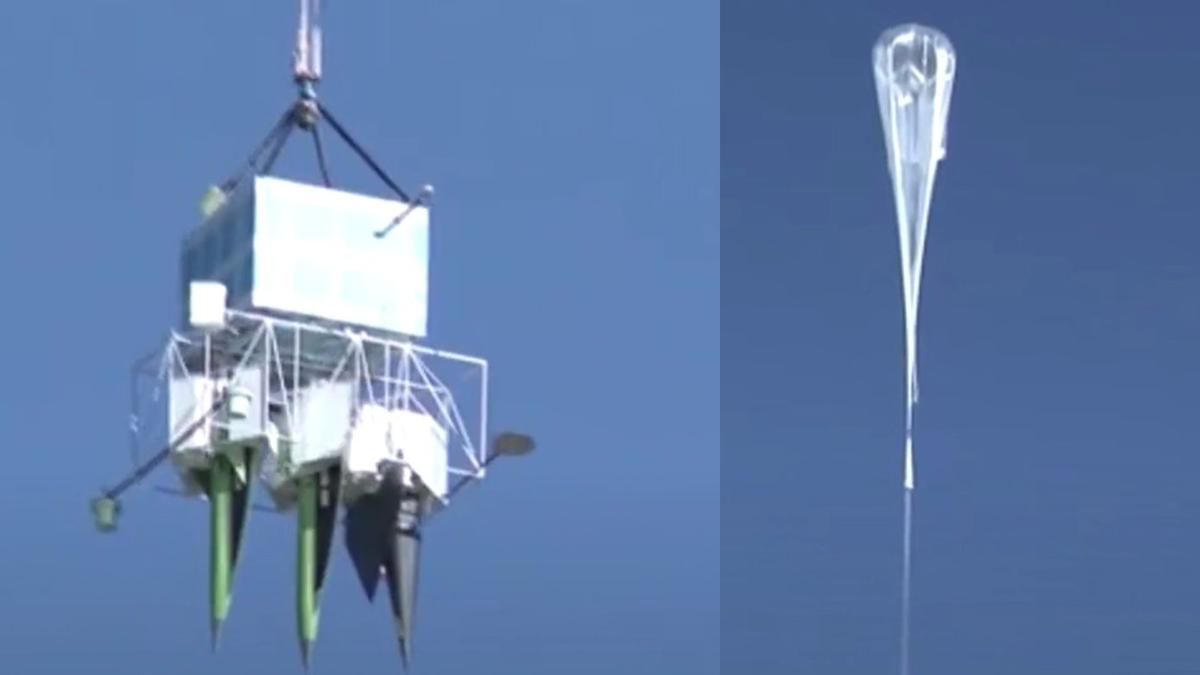 Balloon With 3 Hypersonic Missiles Tested by China in 2018