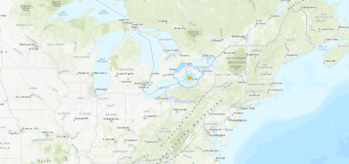 Strongest Earthquake in Decades Startles Western New York