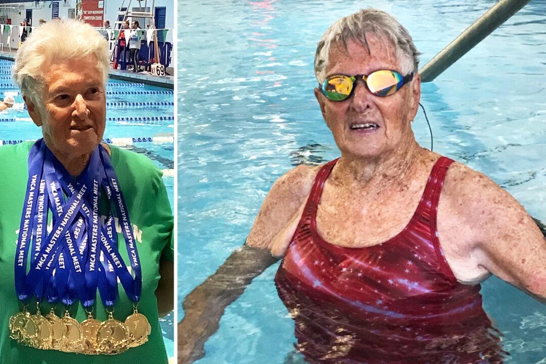 ‘Finish Like Judy!’ 96-Year-Old Swimmer and Gold Medalist Shares Her Secret to Health
