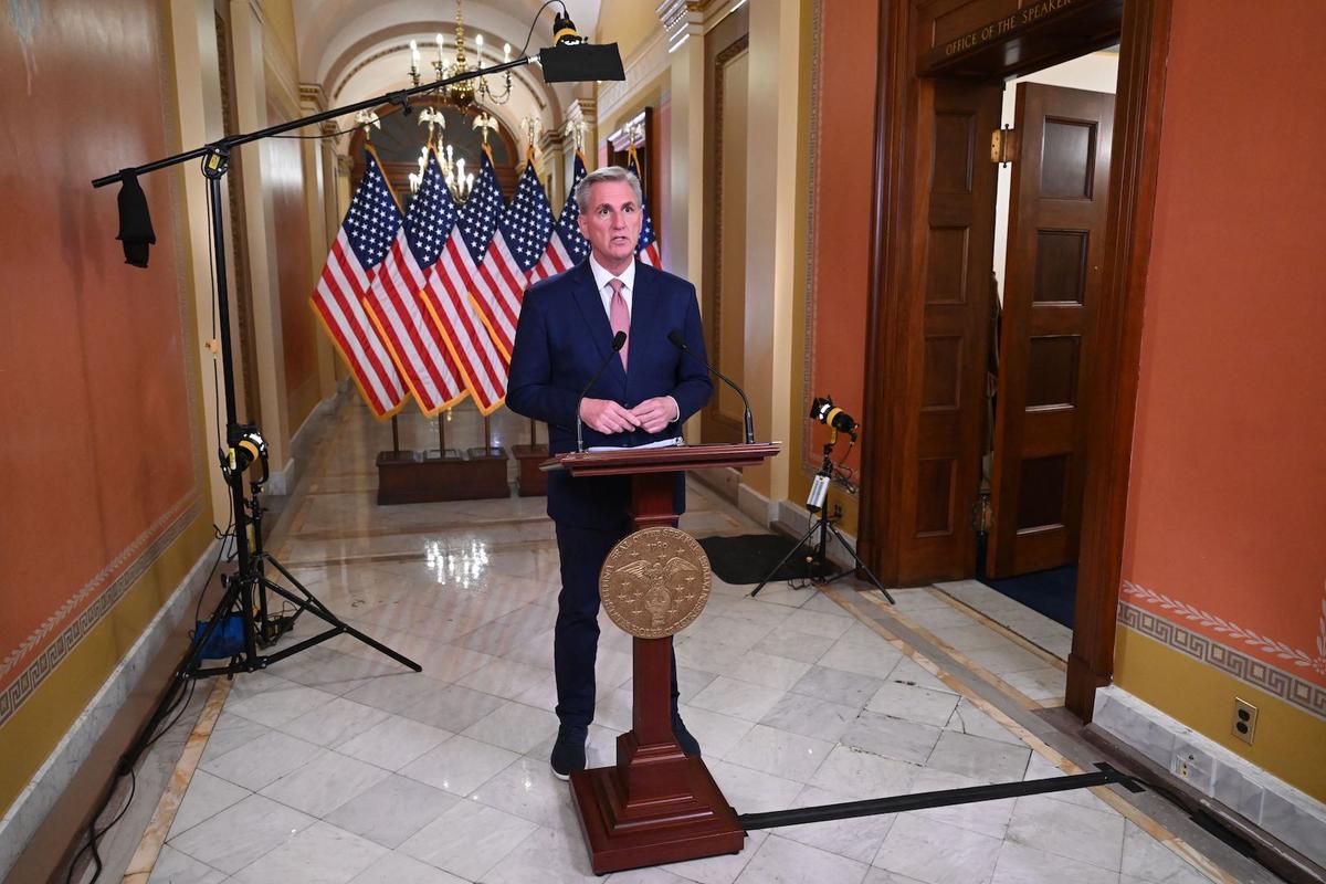 McCarthy Makes Case for ‘Responsible’ Increase in Debt Ceiling, Spending Cuts
