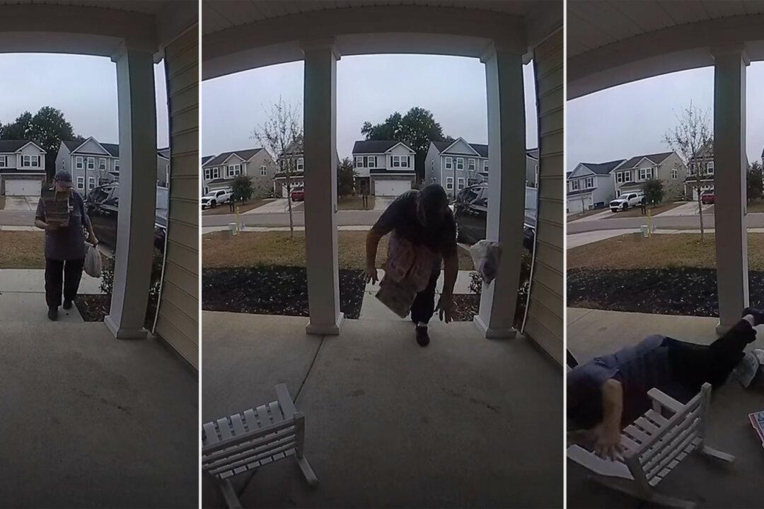 Elderly Delivery Woman Who Had a Rough Fall at a Couple’s Patio Receives an Unexpected Gift (VIDEO)