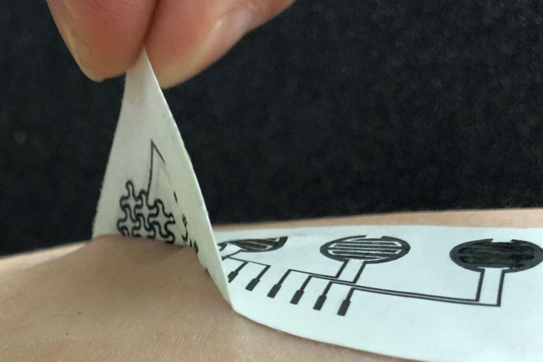 Skin-Like Material for Health Trackers Created to Wear and Forget