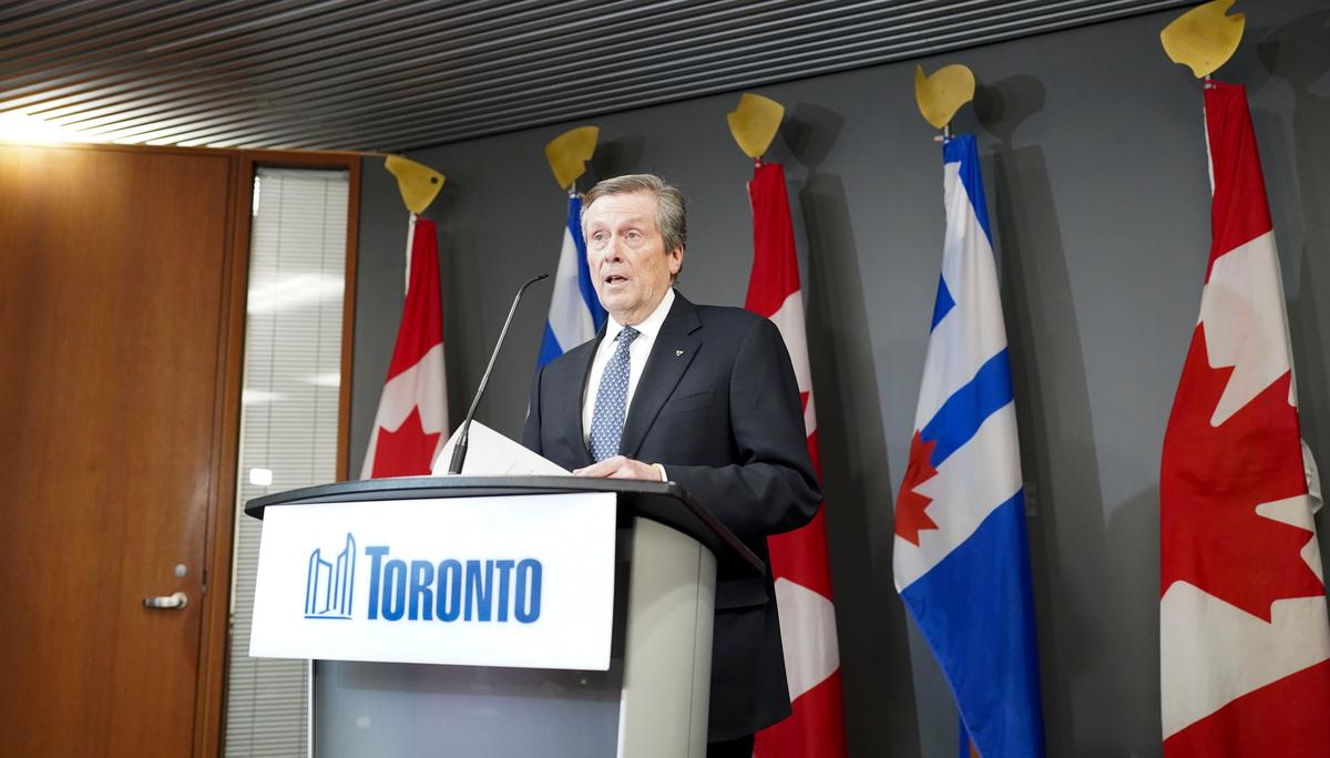 John Tory Resigns as Toronto Mayor Over Affair With Staff Member