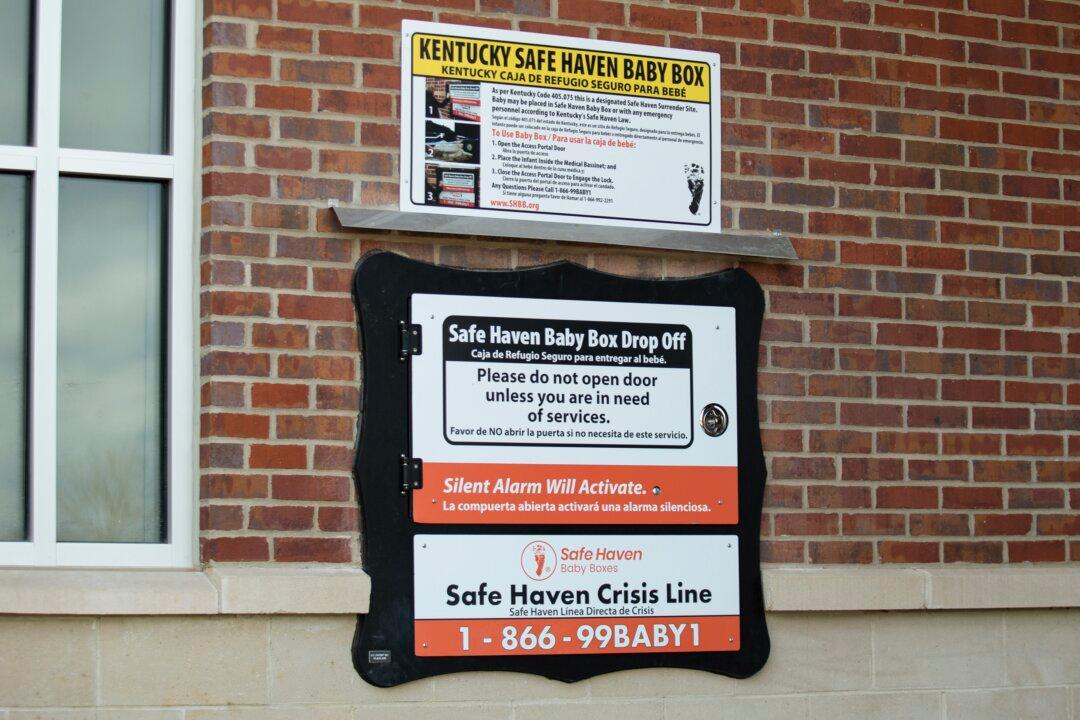 First Infant in Kentucky Surrendered Anonymously at ‘Baby Box’