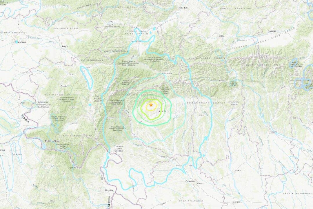 5.7 Magnitude Earthquake Rattles Romania, 2nd in 2 Days