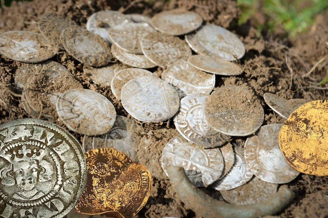 Hoard of 600 Medieval Coins Found by Detectorists Declared Treasure—Valued at 150,000 Pounds