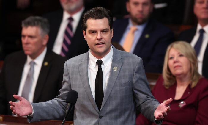 Gaetz Says Ousting McCarthy ‘Absolutely’ Worth It Even If He Loses His Seat in Congress