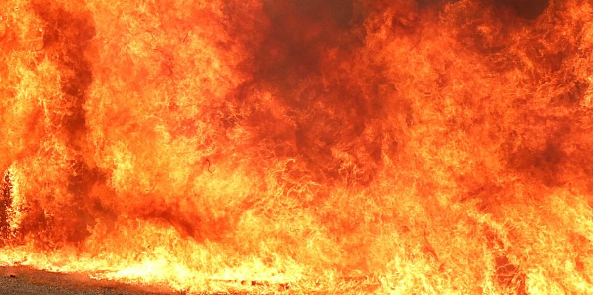 Massive Several-Acre Fire Breaks Out Near Florida Warehouse