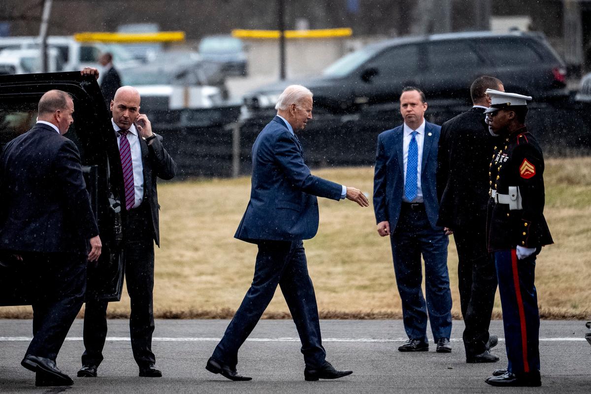 Biden Declines to Visit Ohio Toxic Train Wreck Site, Orders Door-to-Door Checks Instead