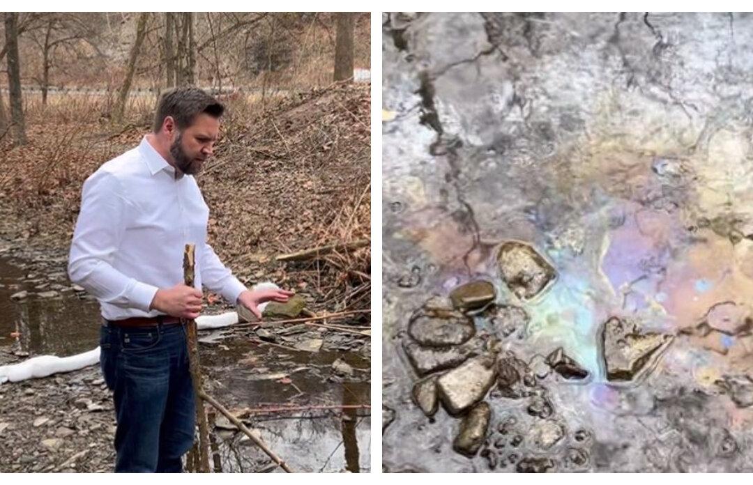 ‘Disgusting’: Ohio Senator Finds ‘Chemicals’ in East Palestine Water