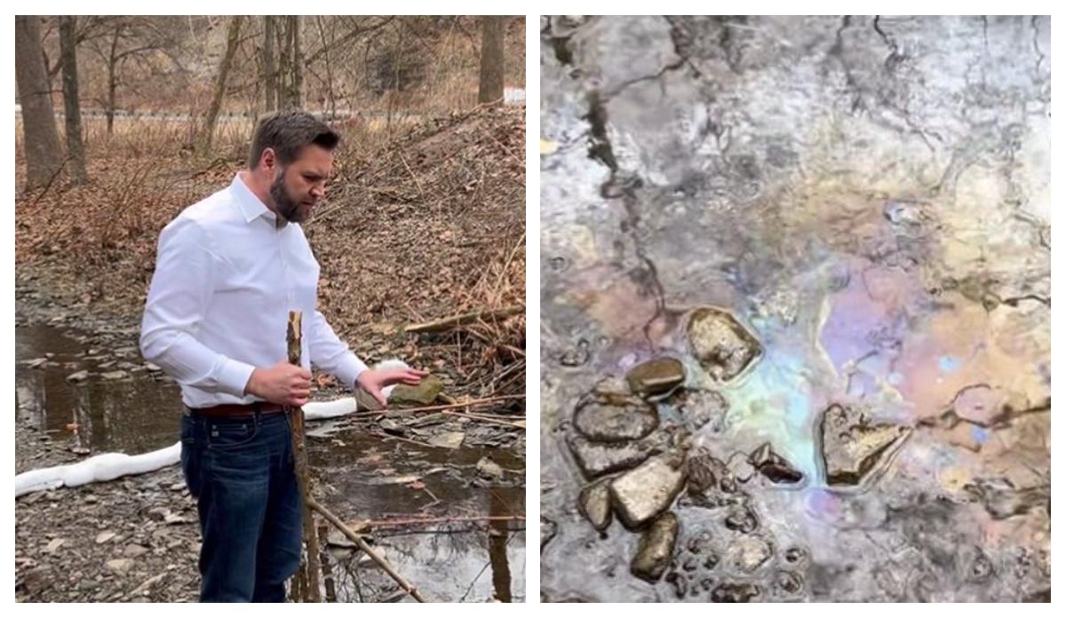 ‘Disgusting’: Ohio Senator Finds ‘Chemicals’ in East Palestine Water